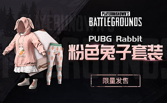粉色兔子套装