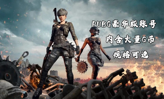 PUBG豪华G币红信账号 PUBG豪华G币红信账号
