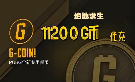 PUBG 11200G币（上号激活）